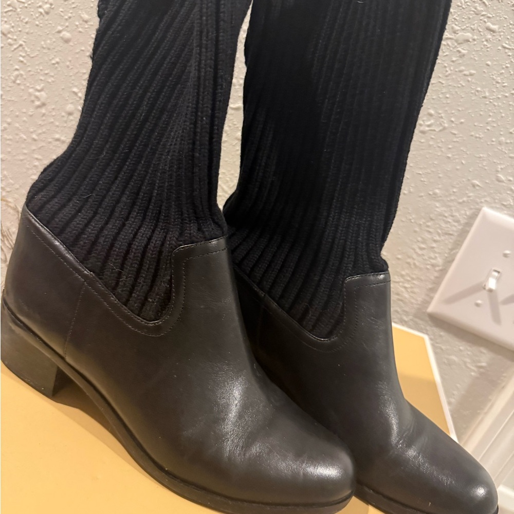 Michael Kors Black Heeled Boots